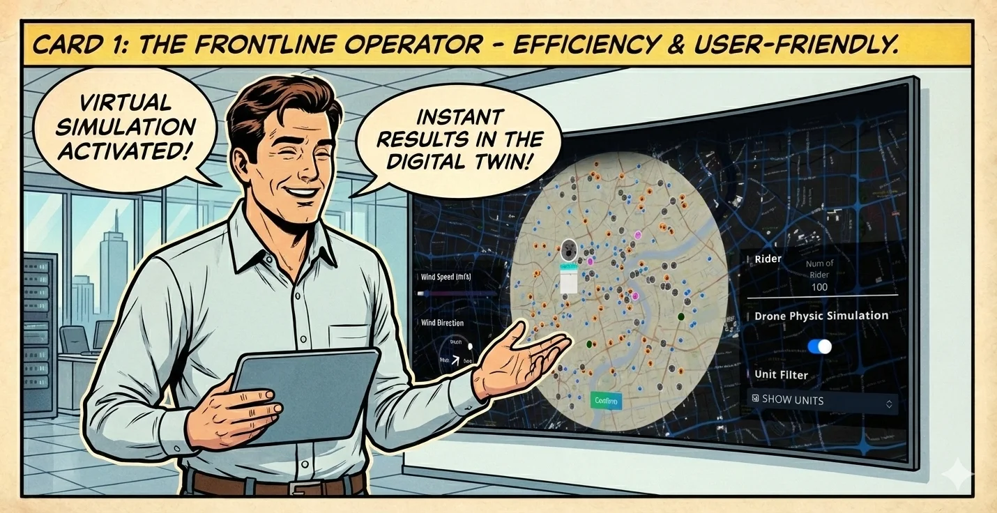 Frontline operator efficiency panel